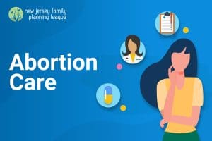 women character contemplating abortion care options